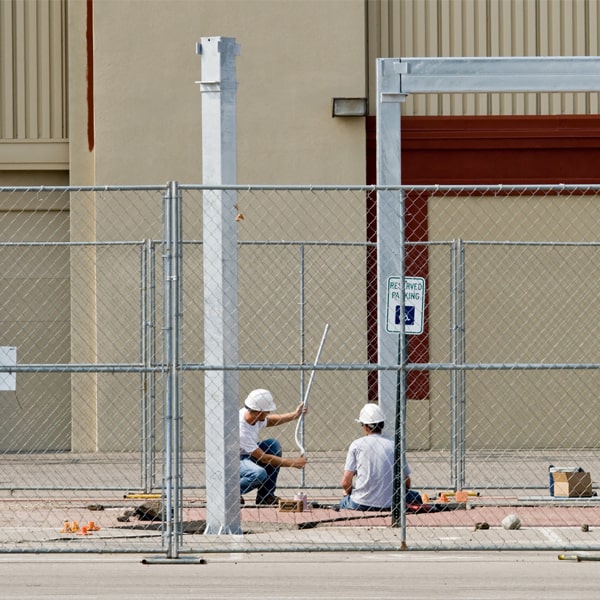 how long can i lease the temporary fence for my building site or event in Elmhurst IL